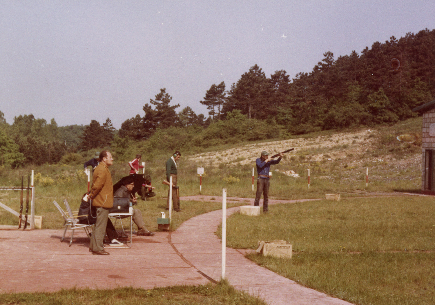 Tarjáni Antal fényképe, Budaörsi Koronglőtér, 1973