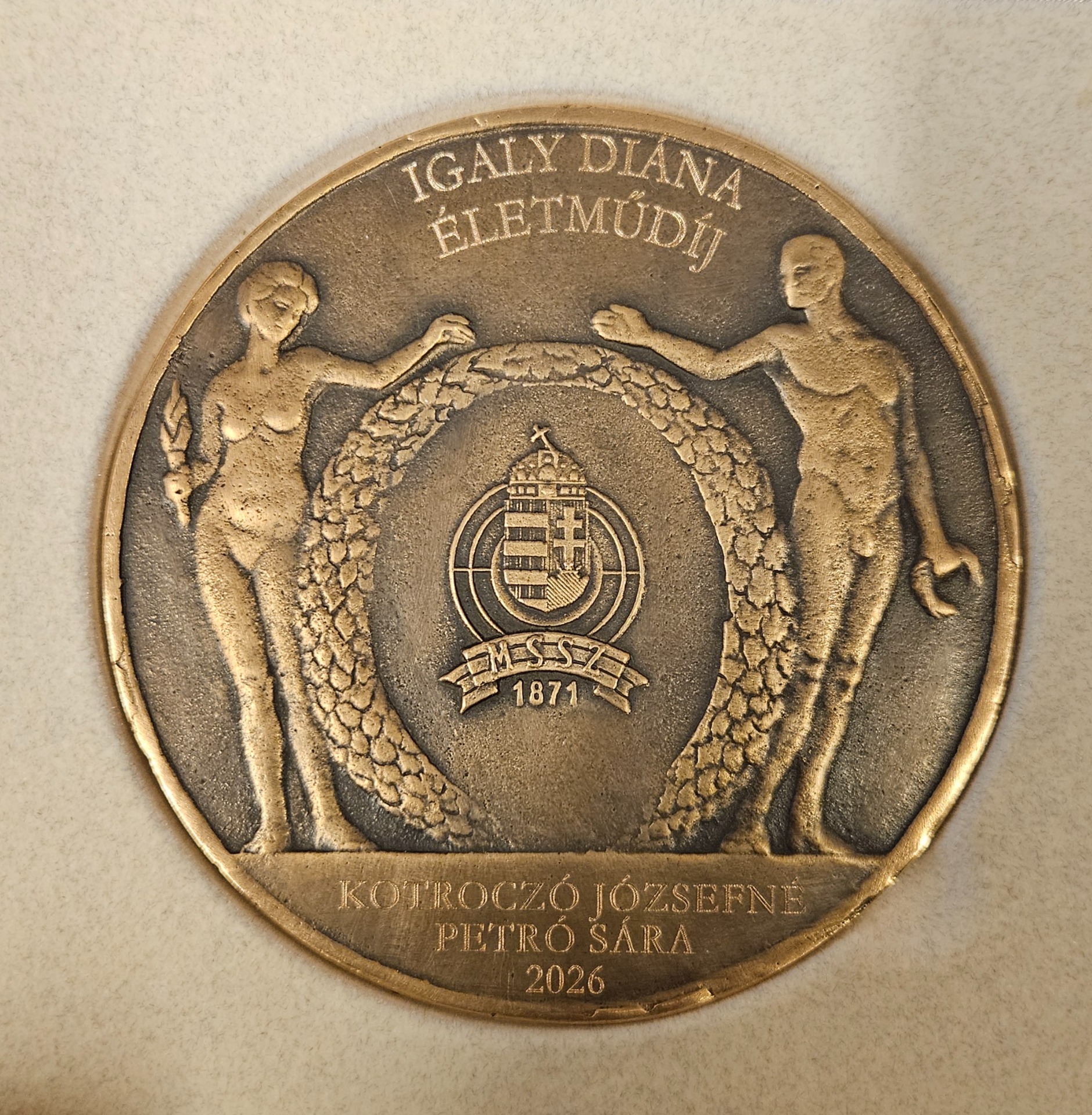 Igaly Diána Életműdíj 2026.